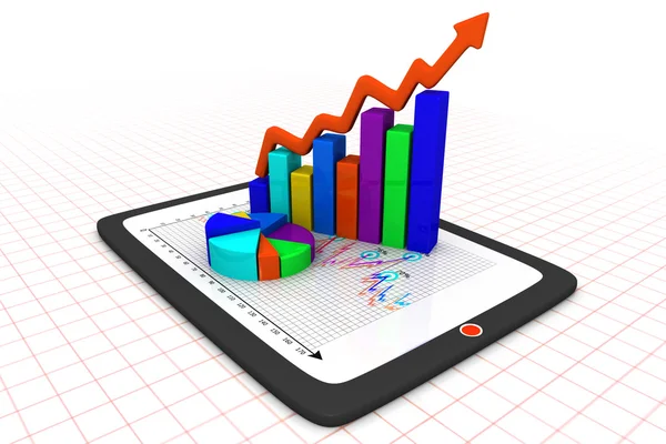 Grafico aziendale — Foto Stock