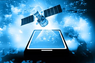 tablet pc ile uydu