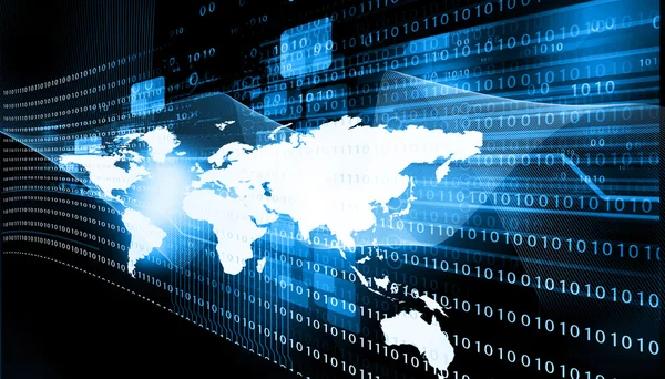 Globalization Internet technologies — Stock Photo, Image