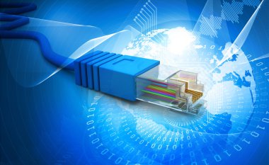 ağ kablosu teknik arka plan