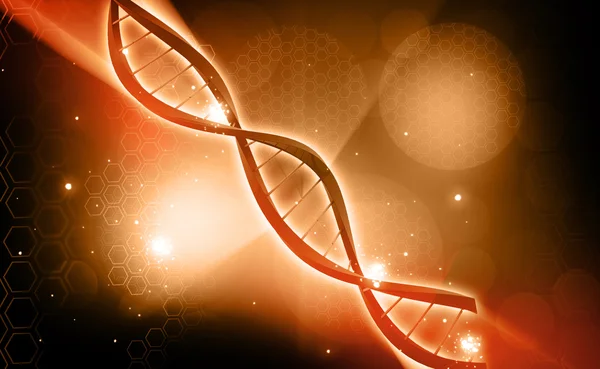 DNA molecule abstract science background — Stock Photo, Image