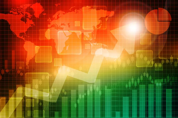 Grafico delle frecce aziendali — Foto Stock