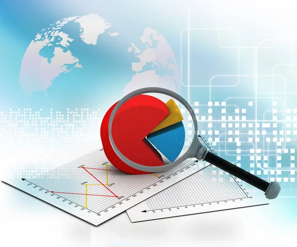 Grafico aziendale — Foto Stock