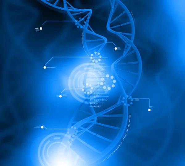 ДНК-структура — стоковое фото