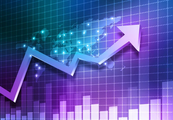 Affärsdiagram — Stockfoto