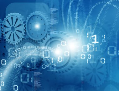 Soyut teknoloji arkaplanı