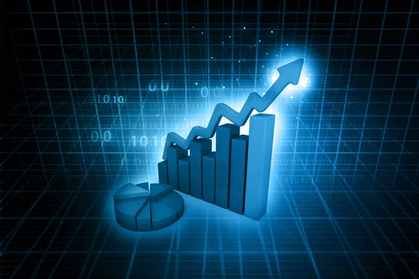 Gráfico de negocios — Foto de Stock