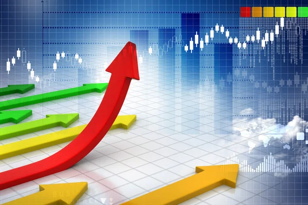 Gráfico de negocios — Foto de Stock