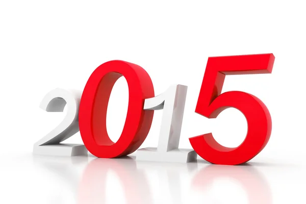 3d rendu de Bonne année 2015 — Photo