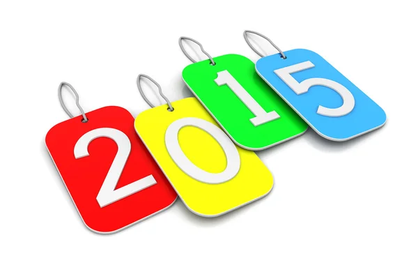 3d rendu de Bonne année 2015 — Photo