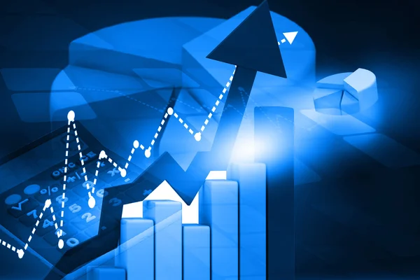 Gráfico de negocios Imágenes De Stock Sin Royalties Gratis