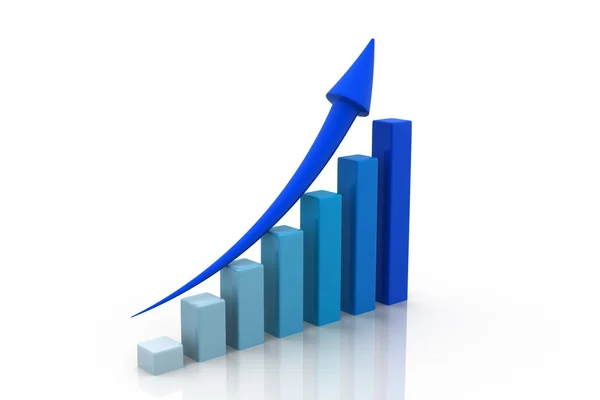 Business graph — Stock Photo, Image