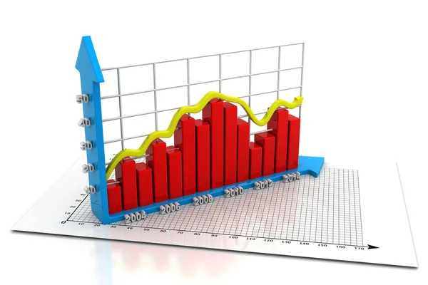 Gráfico de negocios —  Fotos de Stock