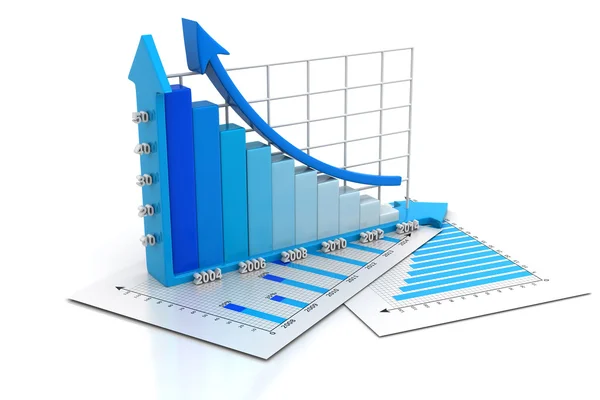 Grafico aziendale — Foto Stock