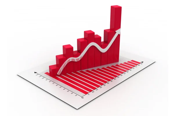 Gráfico de negocios — Foto de Stock