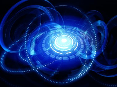 Soyut teknoloji arkaplanı