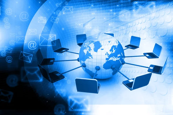 Computer network concept — Stock Photo, Image