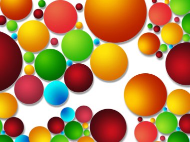 renkli balon arka plan