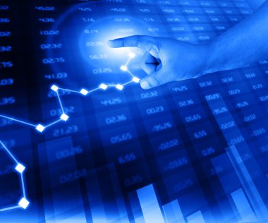 İşadamı analiz Menkul Kıymetler Borsası grafiği