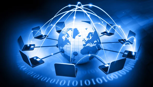 Global Computer network — Stock Photo, Image