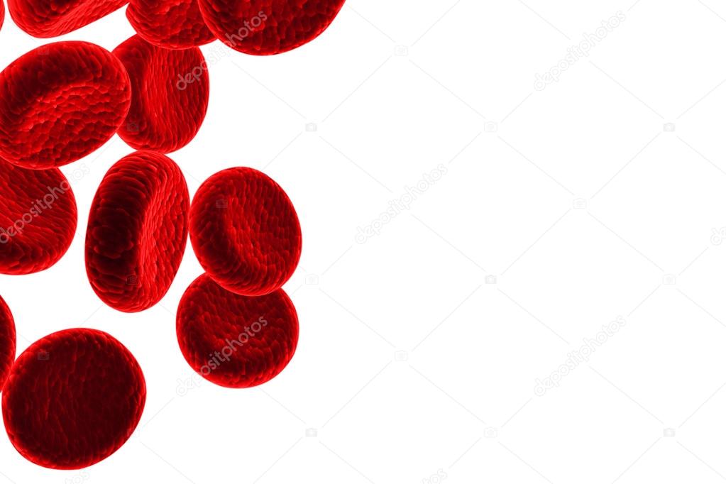 streaming of human blood cells