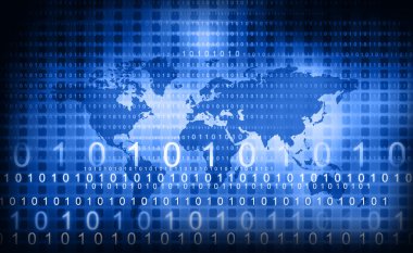 Yüksek teknoloji teknolojik arka plan