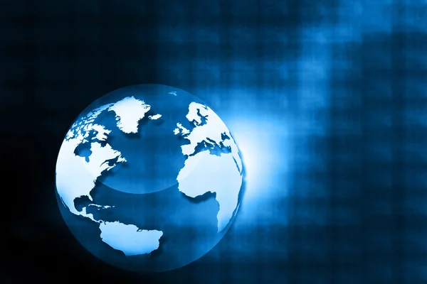 3d render of globe — Stock Photo, Image