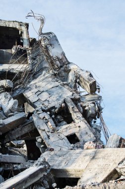 Moloz ve yıkım sonra hurda