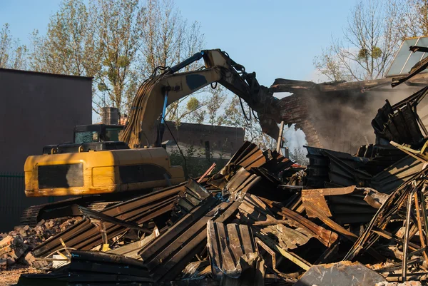 Recycling of scrap metal — Stock Photo, Image