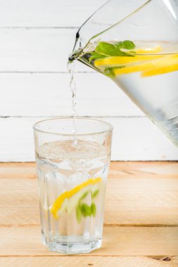 limon ve naneli su