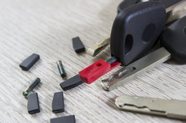 erişim denetimi için RFID kullanımı gösteren resim
