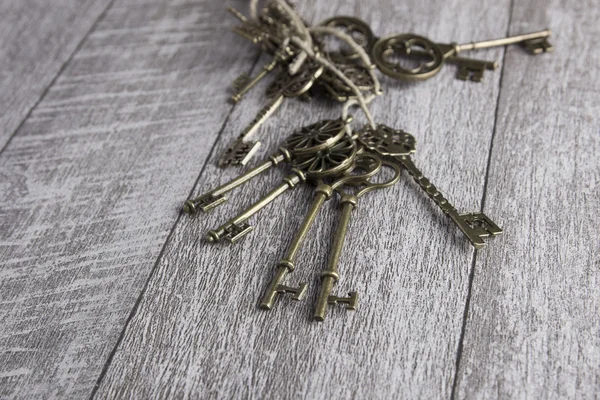 Old keys set — Stock Photo, Image