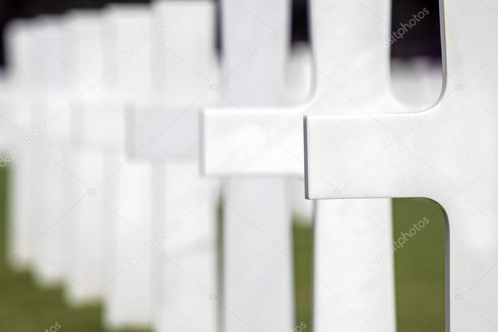 American Cemetery at Colleville-Sur-Mer, Normandie, France. 