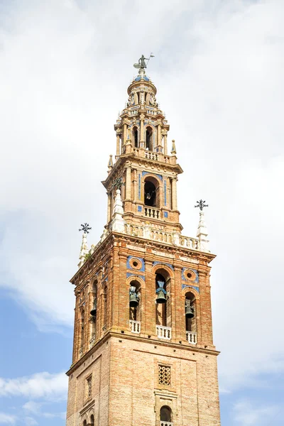 Highest tower of "San Pedro" Church, Carmona. Spain. — Stock Photo, Image