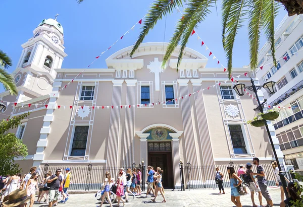 Gibraltar - 20. august 2014: die kathedrale von st Maria the crown — Stockfoto
