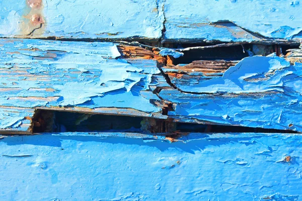 Blue wooden background. — Stock Photo, Image