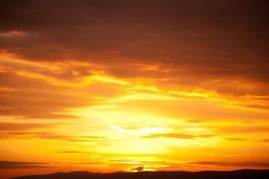 günbatımı gökyüzü arkaplanı