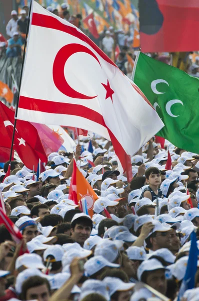 Rispetto per la volontà nazionale - Rally a Istanbul — Foto Stock