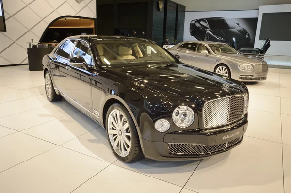 Black Bentley Mulsanne — Stock Photo, Image