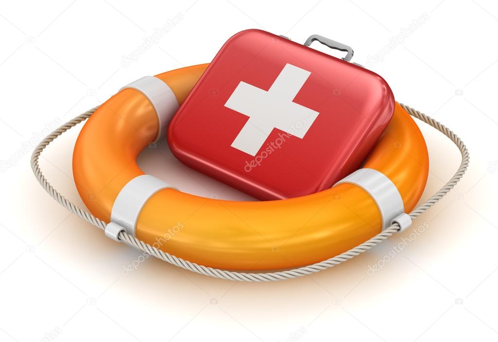 First Aid Kit in Lifebuoy