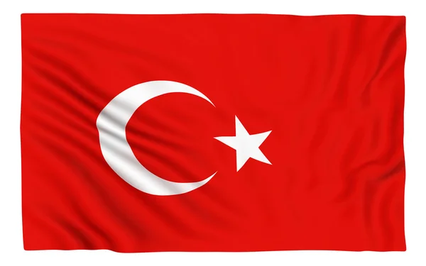 Vlag van Turkije — Stockfoto