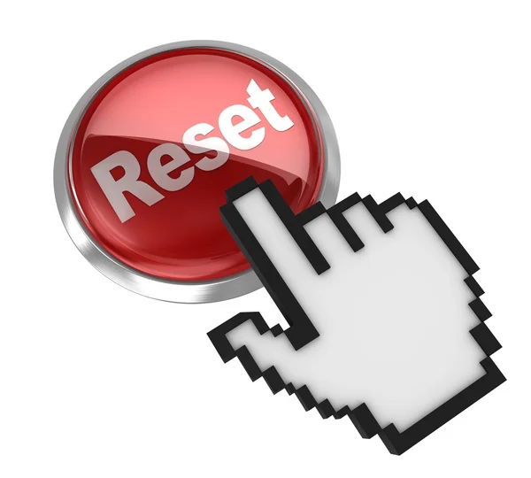 Reset button — Stock Photo, Image
