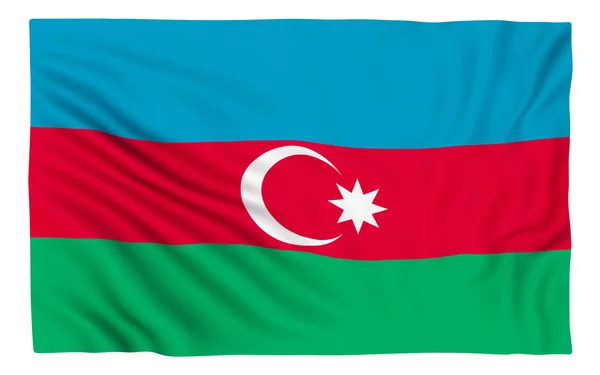 Bandeira do Azerbaijão — Fotografia de Stock