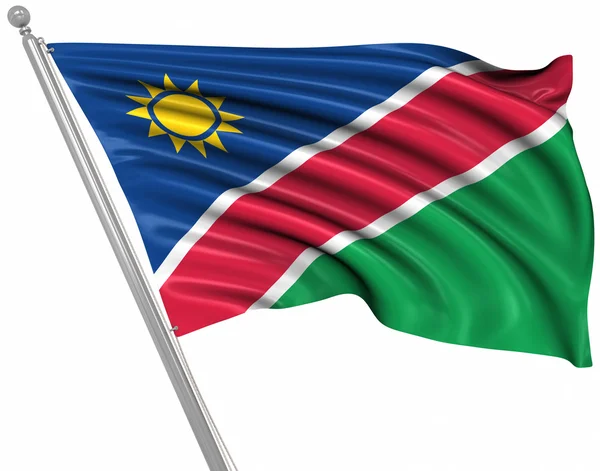 Bandera de namibia — Foto de Stock