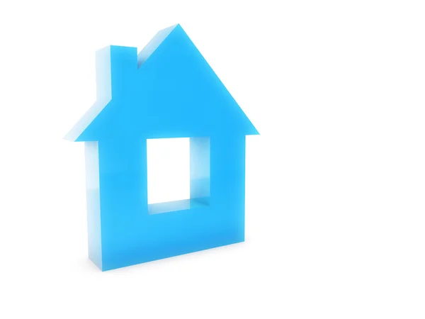 Isolated house symbol — Stock Photo, Image