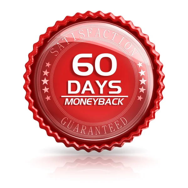 60 Days Money Back — Stock Photo, Image