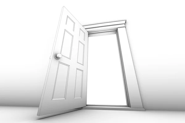 White door — Stock Photo, Image