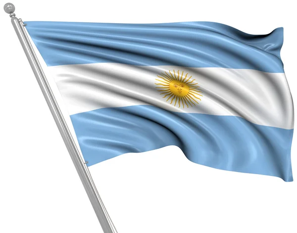 Vlag van Argentinië — Stockfoto