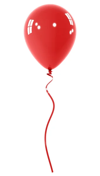 Roter Ballon — Stockfoto