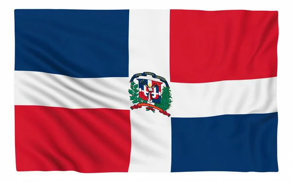 Bandera de República Dominicana —  Fotos de Stock